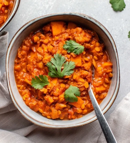 Lentil and Sweet Potato Stew